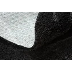 SUPREME WAVES Round Bathroom Rug