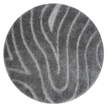 SUPREME WAVES Round Bathroom Rug