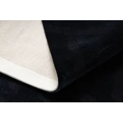 Perfect rug PEARL 51326E black for living room or bedroom, modern style