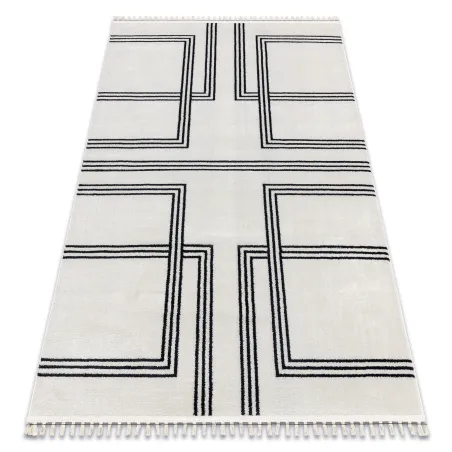 AMOUR 53091C Cream Geometric Rug, modern design for stylish interiors