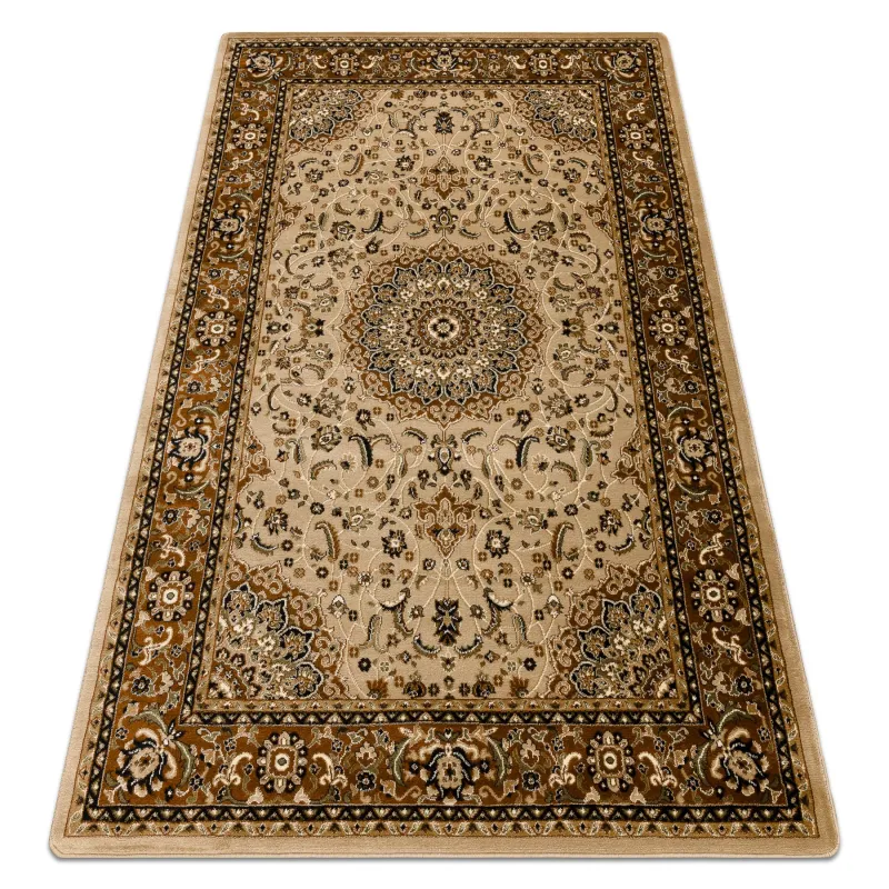 ROYAL E0177 rug in beige and brown tones, classic carpet