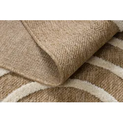 Living room rug SPARK 0688A in beige, perfect for stylish decor