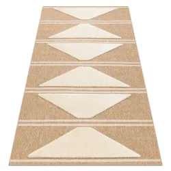 SPARK 0698A Beige Triangle Rug