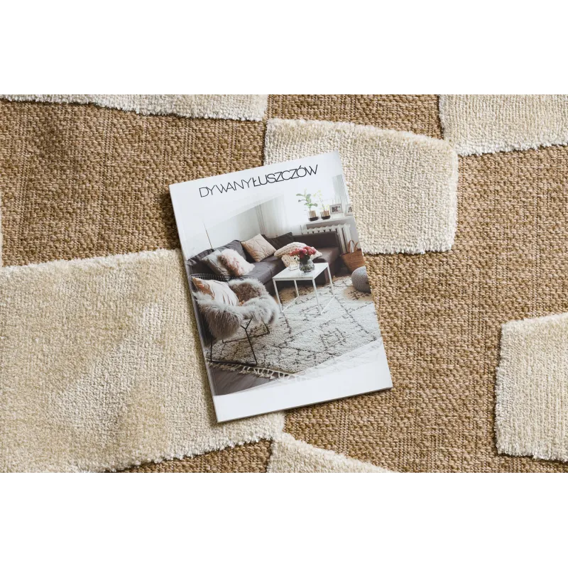 SPARK 0710A beige rug, perfect for contemporary home decor