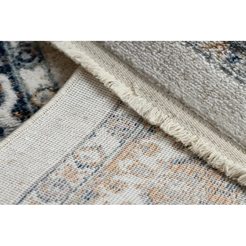 Rug DISTIN 0834A for the bedroom, modern style with fringes