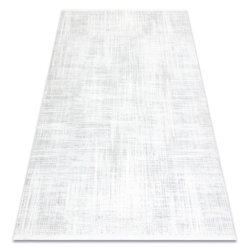 DUKE A0357 Cream Vintage Rug, soft and textured with fringes