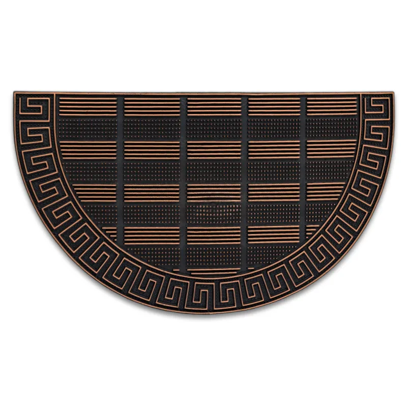 Brown anti-slip doormat BH 110, suitable for indoor and outdoor use