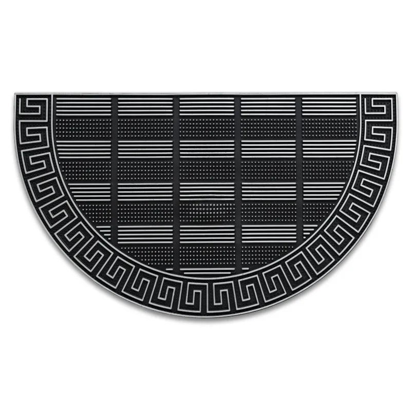 Silver anti-slip doormat BH 110, suitable for indoor and outdoor use