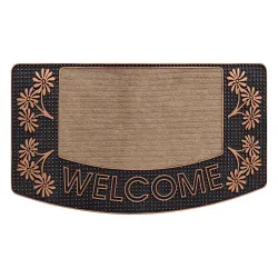 BH 224W Welcome Doormat Brown