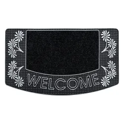 Welcome Doormat BH 224W Silver