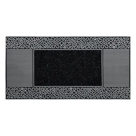 Stones Doormat BH 806, non-slip silver, rubber for indoor and outdoor use