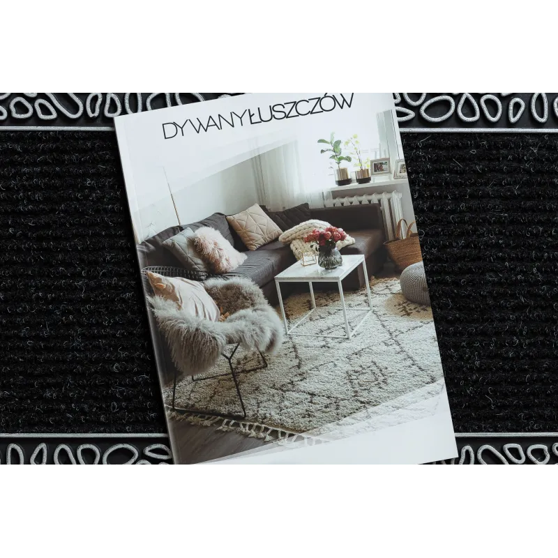 Silver doormat BH 806, modern style, suitable for indoor and outdoor use