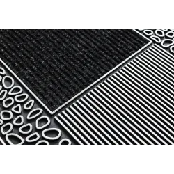 Stones Doormat BH 806, rubber, durable and functional for various settings
