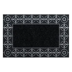 Door Mat BH 205 Circle Silver