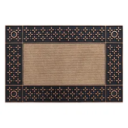 Door Mat BH 207 Grid Brown