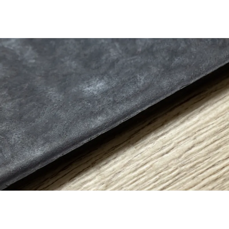Rubber doormat with stone texture, in brown shade