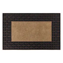 BH 225 Grid Doormat Brown