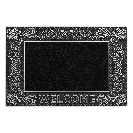Welcome Door Mat BH 219W, non-slip, silver, suitable for indoor and outdoor use