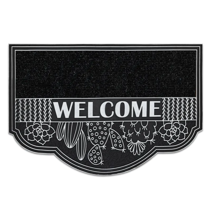 Welcome Silver Doormat BH 239, non-slip, suitable for indoor and outdoor use
