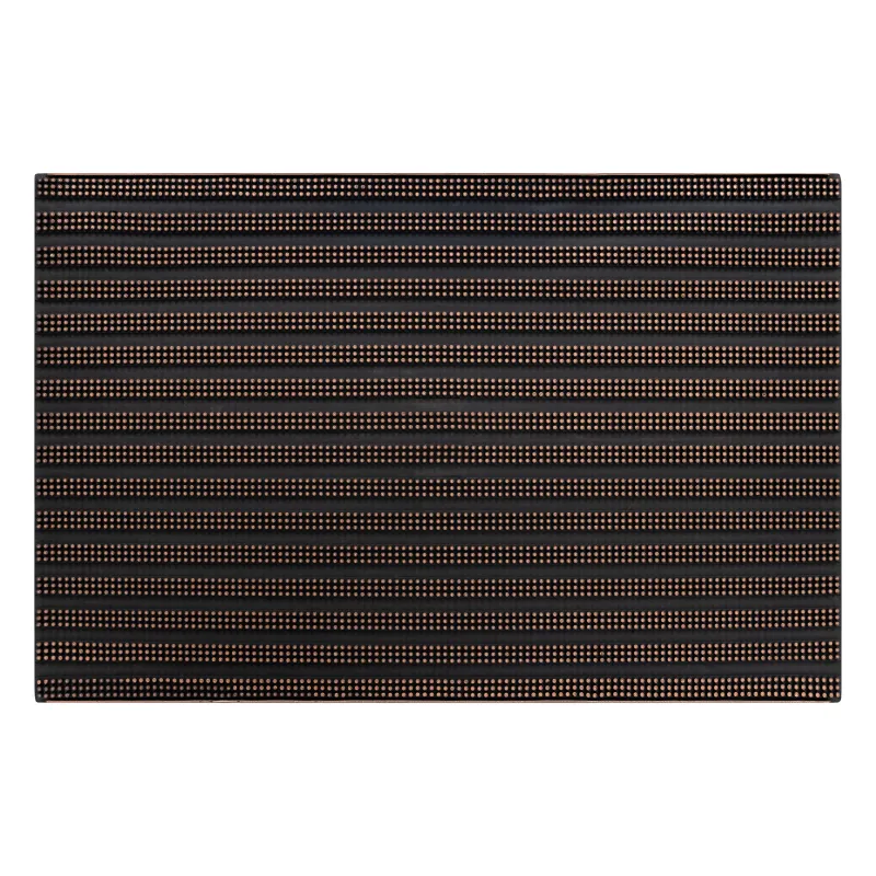 BH 234 Lines brown door mat, non-slip, suitable for indoor and outdoor use