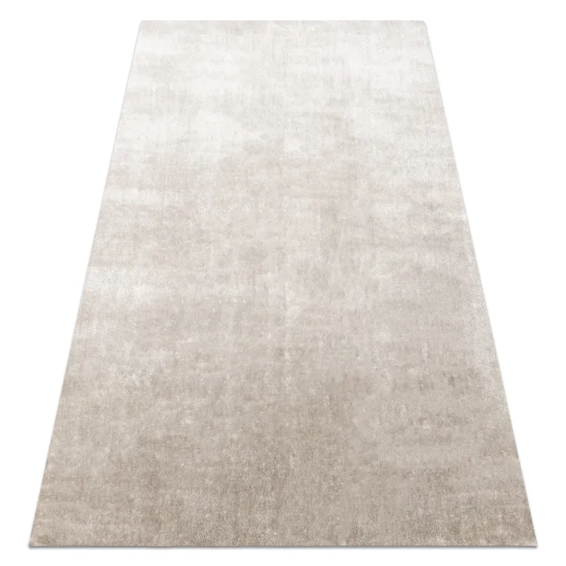 VISCO Silver Plush Rug, rabbit fur imitation, modern carpet design