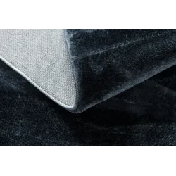 Dark gray VISCO rug for the bedroom, modern and elegant