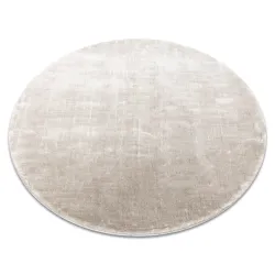 VISCO Silver Round Rug