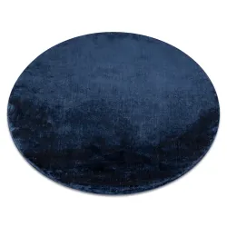 VISCO Navy Round Rug