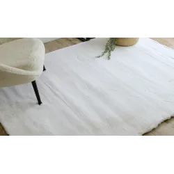Modern TEDDY NEW Cream rug, perfect for living room decor