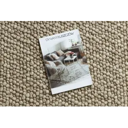 TAHAR Wool Rug 99005C Beige