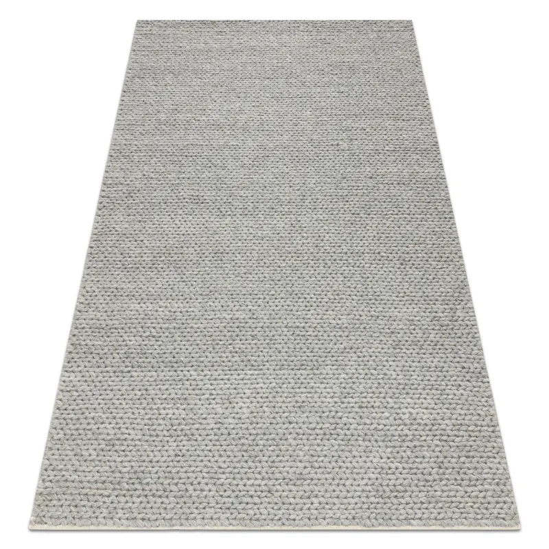 TAHAR 99004G Wool Rug Grey