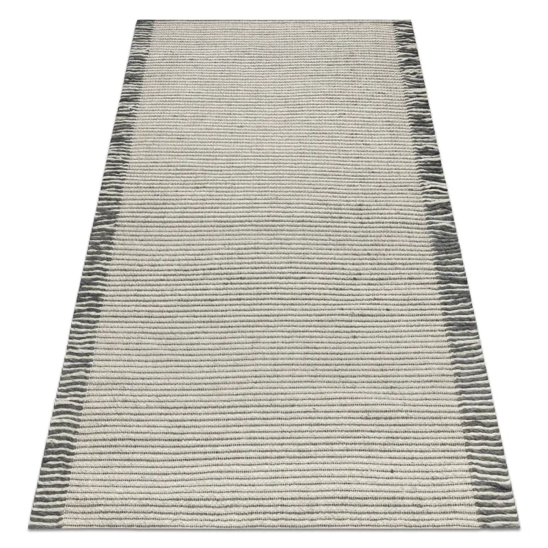 Wool Rug TAHAR 99003F Cream Grey