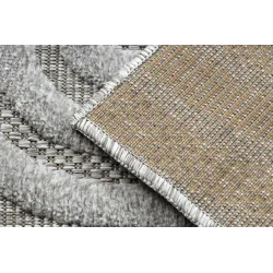 SANTO Geometric Sisal Rug 0537 Grey