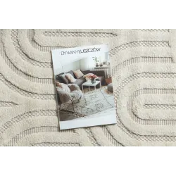 SANTO Geometric Sisal Rug 0537 White