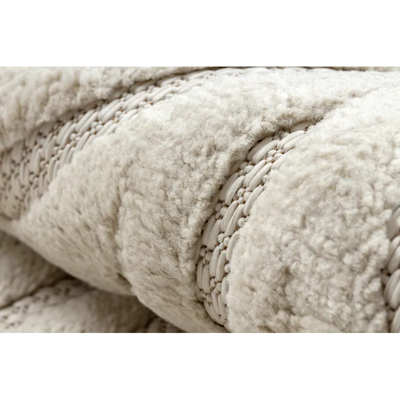 SANTO Geometric Sisal Rug 0537 White