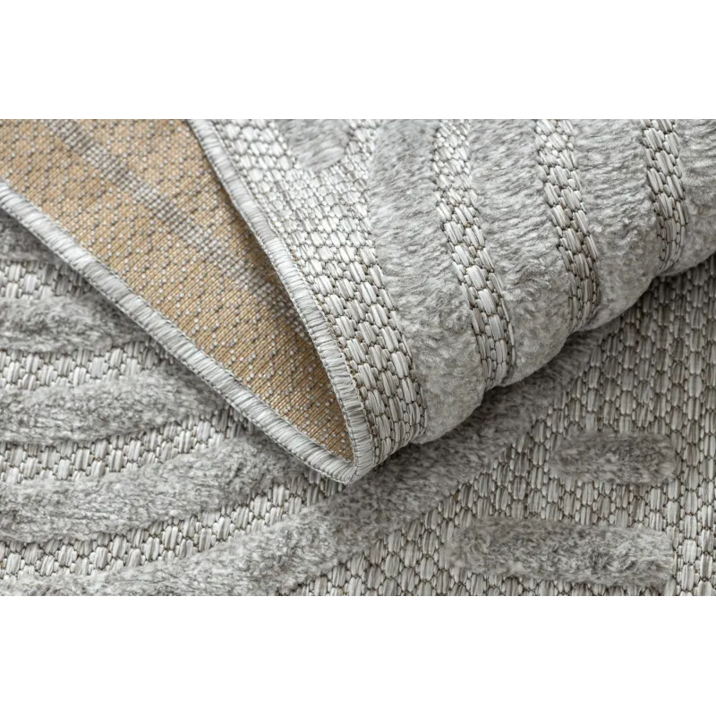 SANTO Geometric Grey Rug