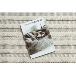 SANTO Geometric White Sisal Rug