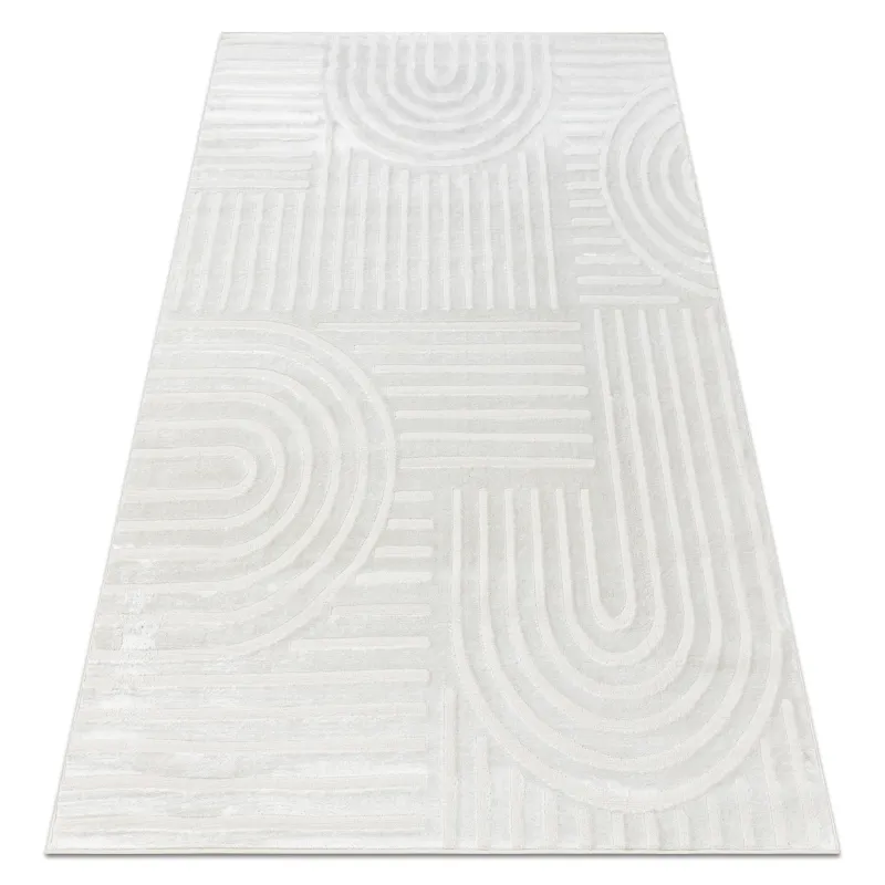 BALANCE 1918 cream geometric rug, modern design for stylish interiors