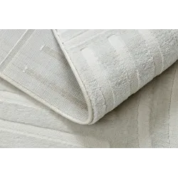 Cream BALANCE 1918 rug, great for outdoor use or patio decoration
