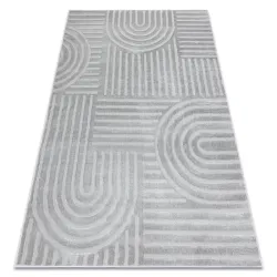 BALANCE 1918 Grey Geometric Rug