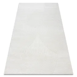 BALANCE 0194 Cream Geometric Rug
