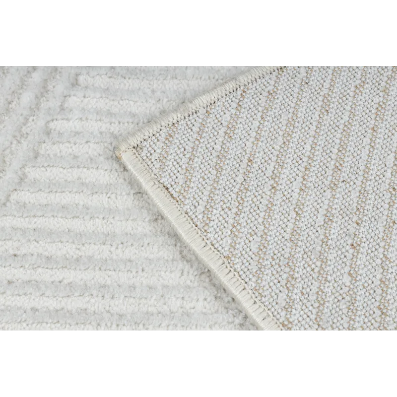 Modern BALANCE 0194 cream rug, perfect for bedroom or living room