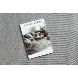 BALANCE 0194 Grey rug, structural material, elegant design