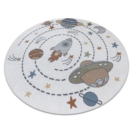 BONO 8288 Space Cosmos Round Rug