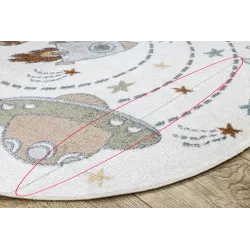 BONO 8288 Space Cosmos Round Rug