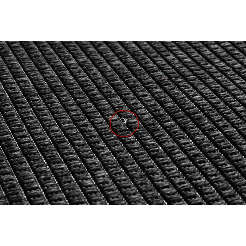 TIMO 5979 Round Outdoor Rug Black