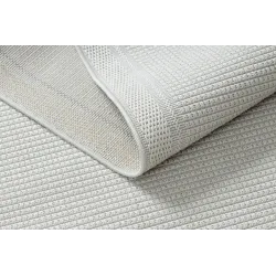 TIMO 5979 White Sisal Border Outdoor Runner