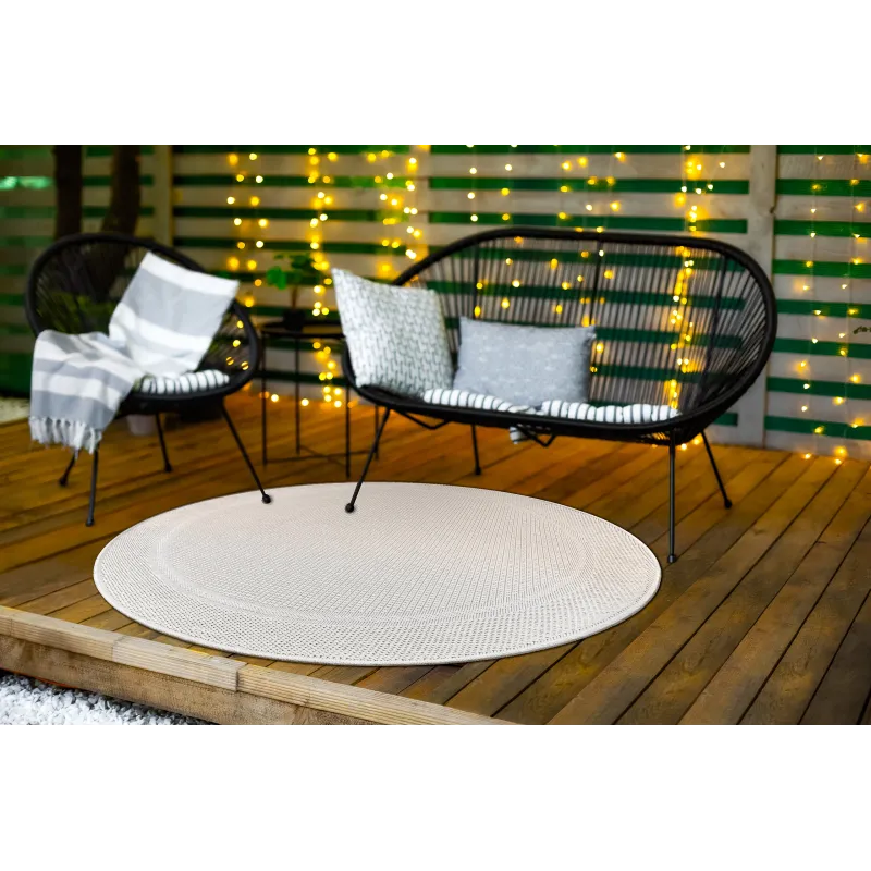 TIMO 5979 Outdoor Sisal Round Rug