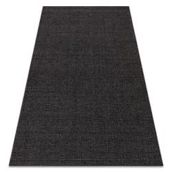 Rug TIMO 0000 ROPE SISAL outdoor black - 2ND GRADE
