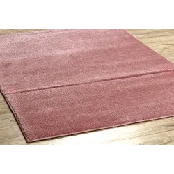 Pink rug SOFTY, great for bedroom or kids' room